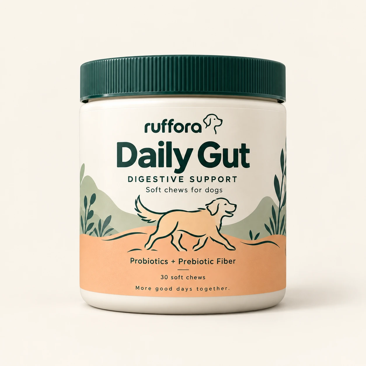 Ruffora Daily Gut, 1 tub